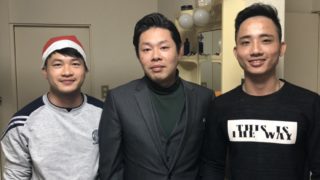 ベトナム人エンジニアとクリスマスパーティ