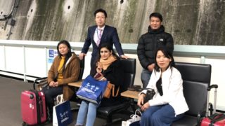 留学生介護福祉士訓練生と神戸へ研修旅行