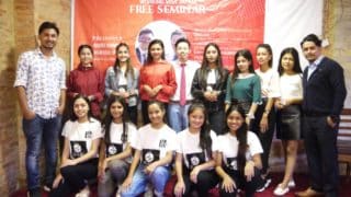 ポカラで説明会を行いました