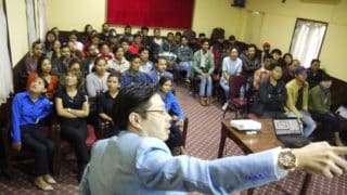 カトマンズで説明会を行いました