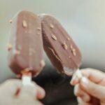 chocolate coated ice creams